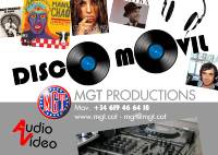 Disc jockey para fiestas de barrio